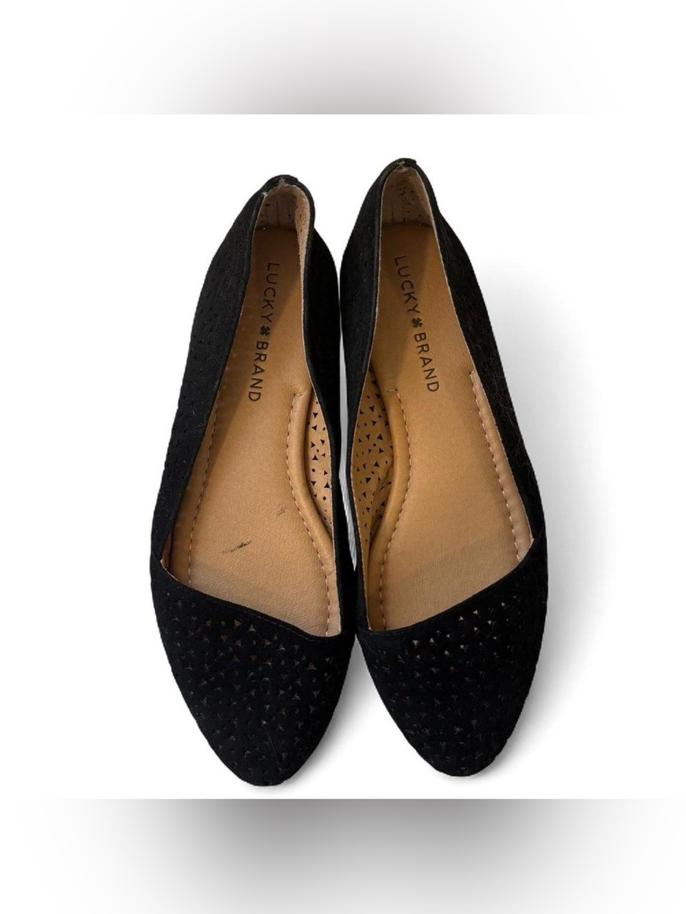 Lucky Brand Archh Flats with Triangle Cut Out Design!